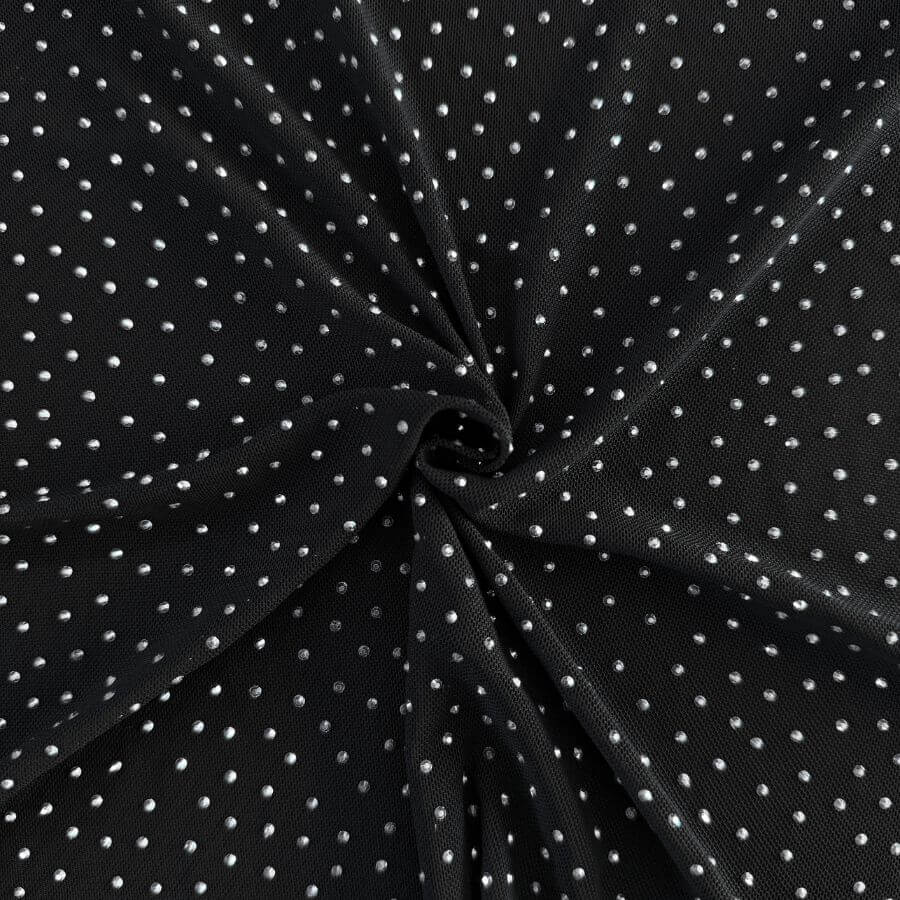 Tul Cristal con Pedrería Brillante Ancho 150 cm - Imagen 6