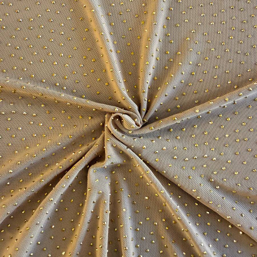 Tul Cristal con Pedrería Brillante Ancho 150 cm - Imagen 4