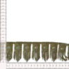 fleco ornamental en oro con brillo
