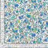 Tela de Algodón Violeta Estampado Floral 150 cm - Thumbnail Image 5