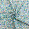 Tela de Algodón Violeta Estampado Floral 150 cm - Thumbnail Image 3